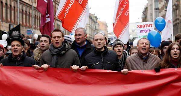 March ‘For Fair Elections’ takes place in St. Petersburg          - Sputnik International
