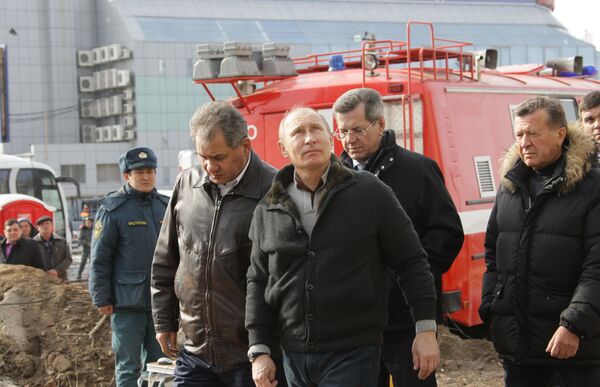 Putin on Surprise Visit to Astrakhan After Gas Blast          - Sputnik International