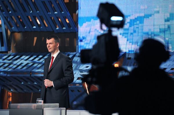 Mikhail Prokhorov - Sputnik International