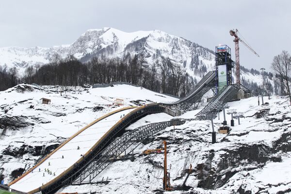 Russian Ski Jumpers Threatened With Olympic Axe - Sputnik International