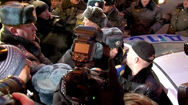 The rally on Pushkinskaya Square gathered about 150 protesters on Wednesday night - Sputnik International