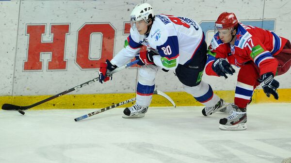 SKA St. Petersburg swept aside struggling CSKA Moscow 4-1 to win the first game of its KHL Western Conference playoff series and affirm its status as top Gagarin Cup contender. - Sputnik International