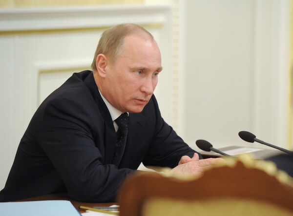 Russian prime minister and president-elect Vladimir Putin  - Sputnik International