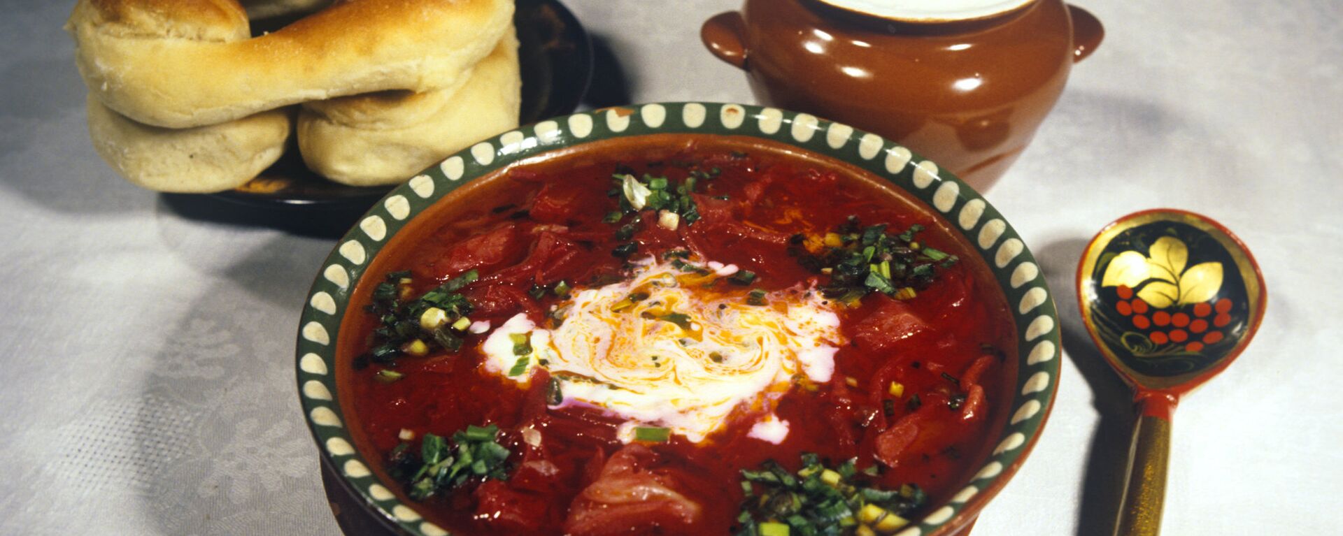 Borsch, a hearty soup made of beets and meat stock, is a national dish of Ukraine (archive) - Sputnik International, 1920, 25.06.2013