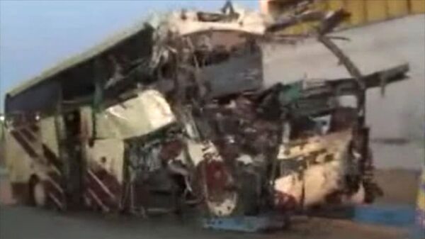 22 Children Killed in Swiss Bus Crash. Video from the Site  - Sputnik International