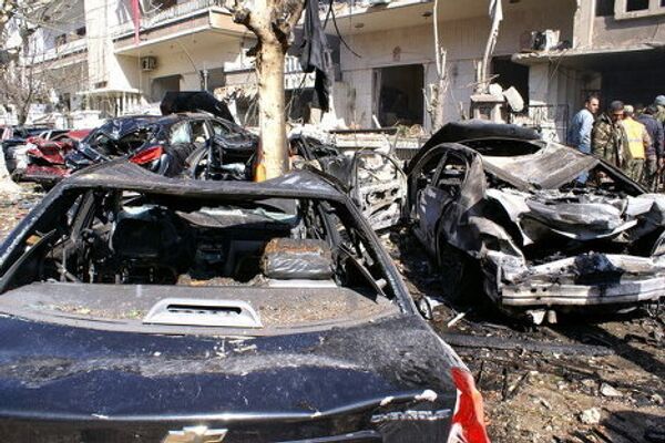 Twin bomb attacks in Syria: Eyewitness photographs - Sputnik International