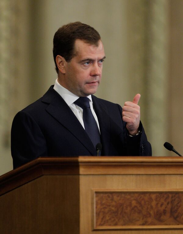 A Euro-Atlantic security community is still a myth, but must become a reality, President Dmitry Medvedev said - Sputnik International