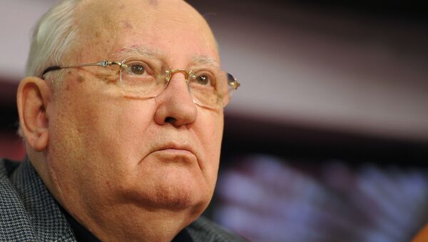 Former Russian president Mikhail Gorbachev - Sputnik International