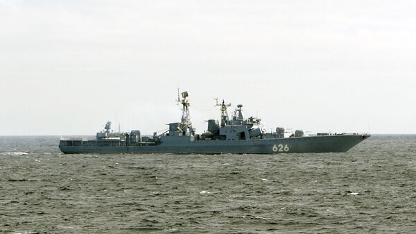 Корабль Северного флота, котроый будет бороться с пиратами в Аденском заливе - Sputnik International