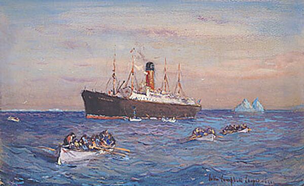The Titanic on Canvas: Grandiose Plans and Mournful Destiny - Sputnik International