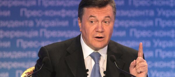 Oleh Lyashko, the infamous leader of Ukraine’s Radical Party, expressed his bewilderment after Ukrainian President Petro Poroshenko asked the country’s constitutional court to recognize the ousting of former President Viktor Yanukovych as illegitimate, TV Channel Zvezda reported. Oleh Lyashko, the infamous leader of Ukraine’s Radical Party, expressed his bewilderment after Ukrainian President Petro Poroshenko asked the country’s constitutional court to recognize the ousting of former President Viktor Yanukovych as illegitimate, TV Channel Zvezda reported. - Sputnik International