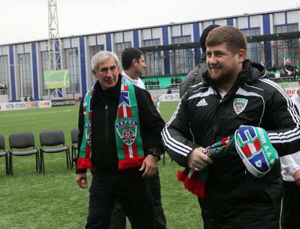 Khaidar Alkhanov and Ramzan Kadyrov - Sputnik International