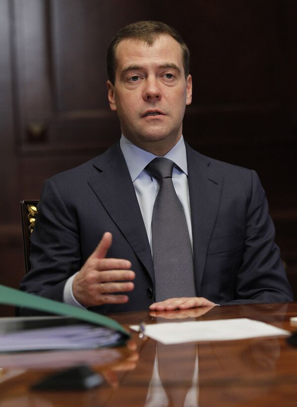 Dmitry Medvedev proposed a host of liberal reforms in his final state-of-the-nation address in December - Sputnik International