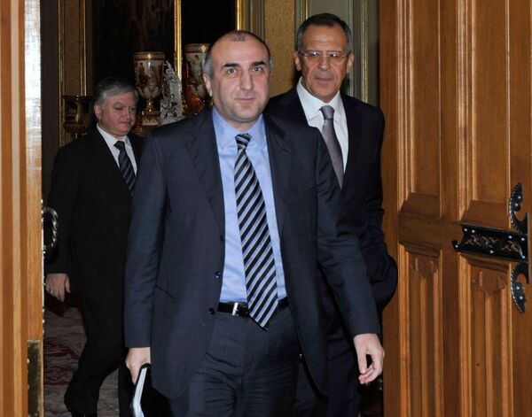 Azerbaijani Foreign Minister Elmar Mammadyarov - Sputnik International