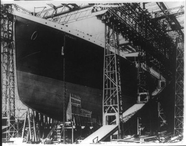 The Story of Constructing Titanic, the Largest Ship of its Time - Sputnik International