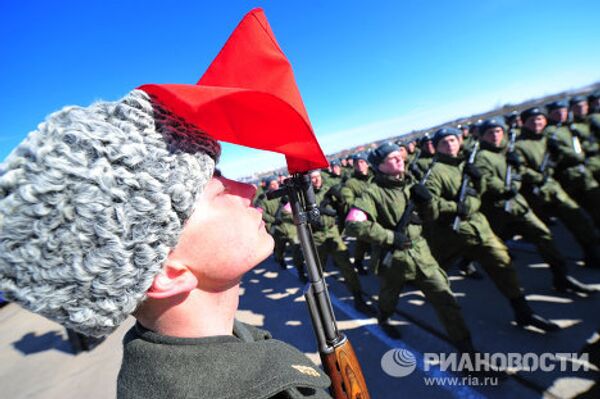 Victory Day Parade Rehearsal near Moscow - Sputnik International
