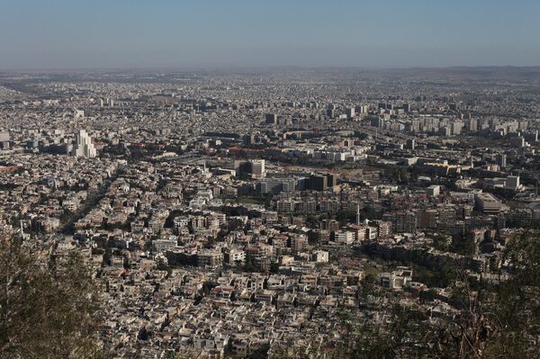 View on Syrian capital Damascus. - Sputnik International