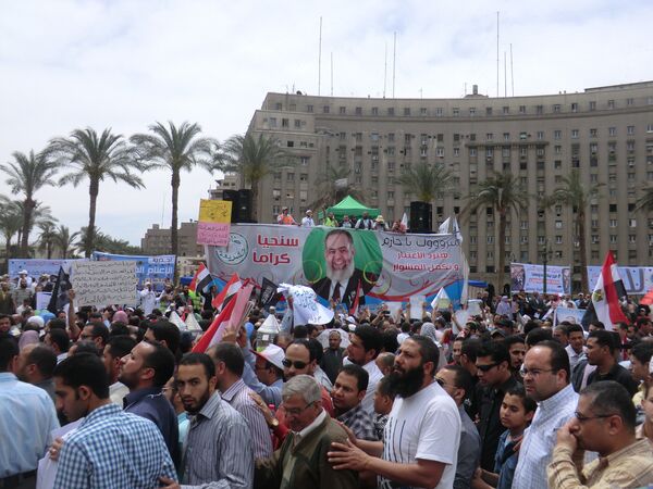 Egyptians Protest against Mubarak Ally Return To Power       - Sputnik International