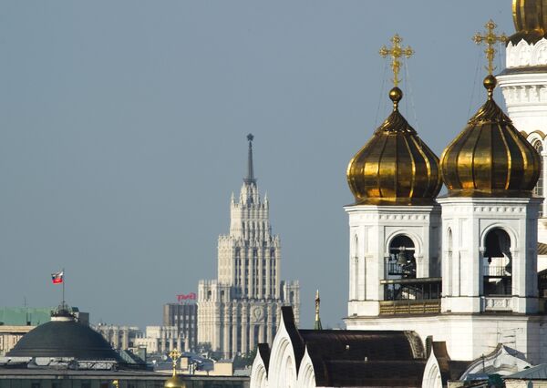 Moscow needs a total of 907 active churches to reach the Russian average - Sputnik International