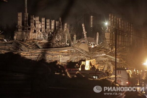 Moscow Building Collapse - Sputnik International