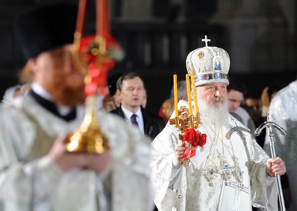 Patriarch Kirill to Hold Divine Services on Holy Friday - Sputnik International