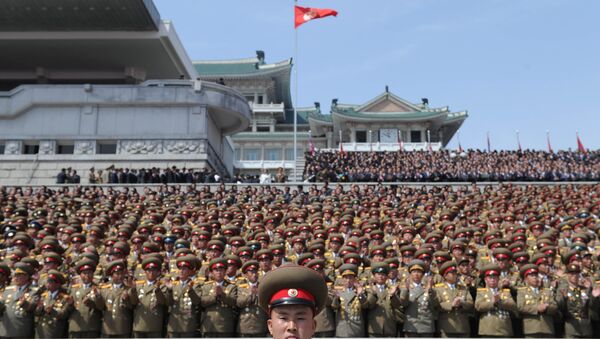Military parade dedicated to the 100th Birth Anniversary of Kim Il-sung - Sputnik International