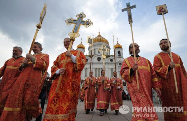 Orthodox Christians Pray for Russia’s Church - Sputnik International