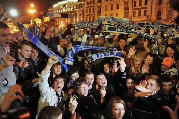Zenit St. Petersburg fans  - Sputnik International