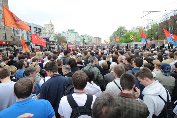 March of Millions in Moscow on May 6 - Sputnik International