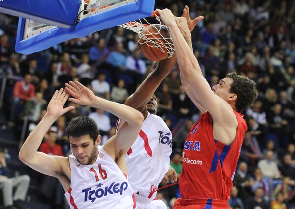 CSKA Moscow's double defeat of Panathinaikos in the group stage has no bearing on the special game of their Euroleague Final Four semifinal - Sputnik International