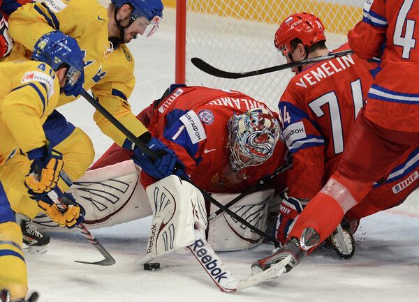 Russia's 7-3 win over Sweden - Sputnik International