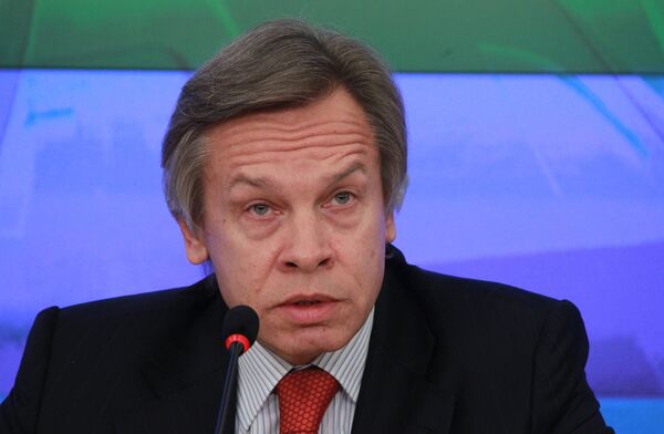 The head of the Russian Parliament’s foreign affairs committee Alexei Pushkov tweeted that NATO should more actively engage in fighting extremists in Iraq instead of establishing new bases in Eastern Europe - Sputnik International