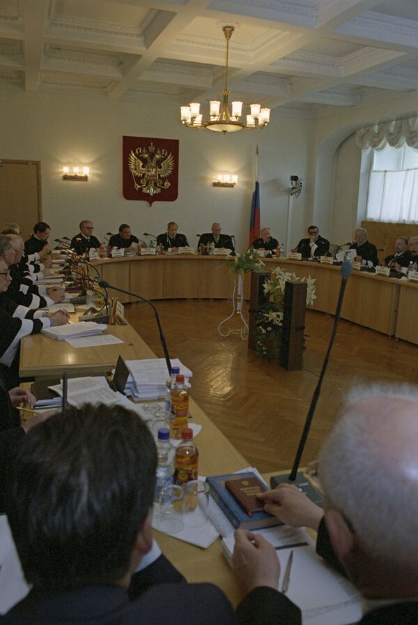 Russia's Constitutional Court session - Sputnik International