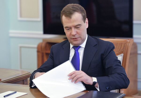 Russian Prime Minister Dmitry Medvedev said on Monday that 75 percent of the government will be new.  - Sputnik International