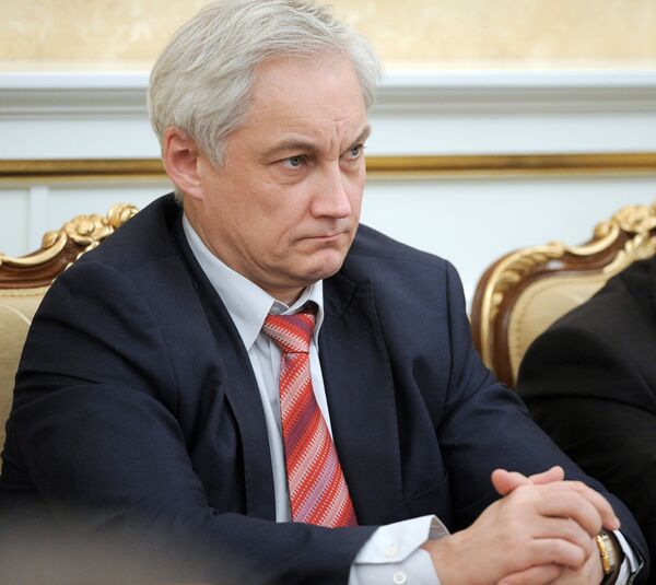 Andrei Belousov as the new head of the Economic Development Ministry - Sputnik International