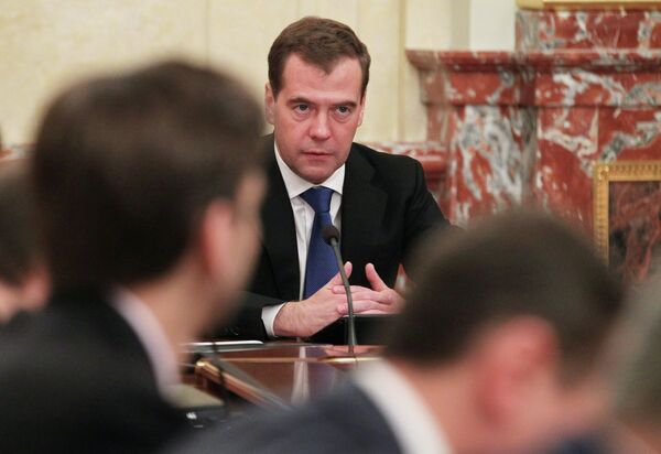 “Any, even the most perfect structure that involves changes, needs a year to become functional,” Medvedev said. - Sputnik International