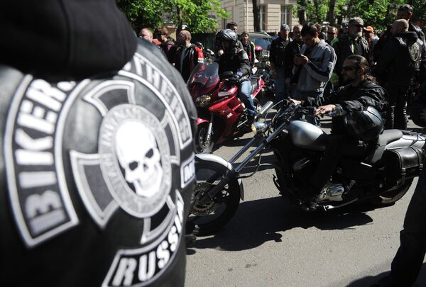 Hundreds of Bikers Rally Near Iraqi Embassy in Moscow          - Sputnik International