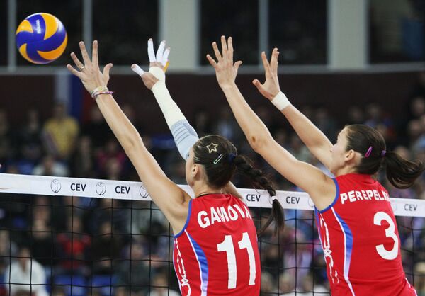 Russia Cements Olympic Volleyball Qualification          - Sputnik International