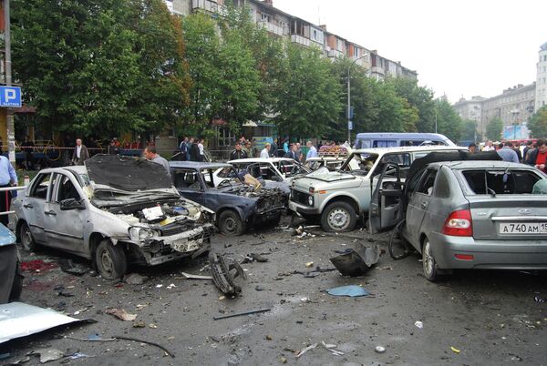 Blast at Vladikavkaz market on September 9, 2010 - Sputnik International