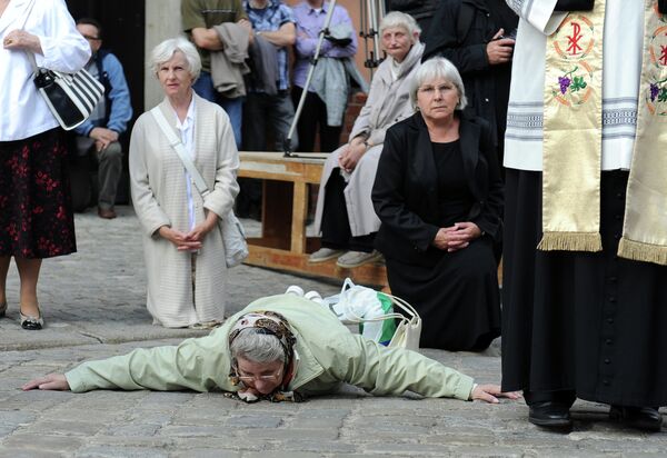 Feast of Corpus Christi Observed in Wrocław - Sputnik International
