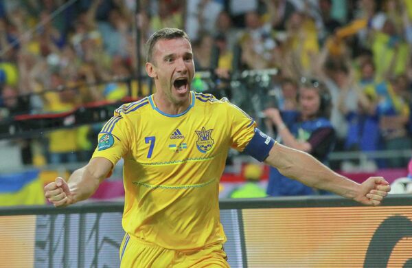 Ukraine striker Andriy Shevchenko - Sputnik International