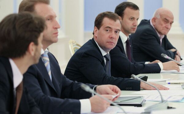 Medvedev Orders Renewed Competition Program          - Sputnik International