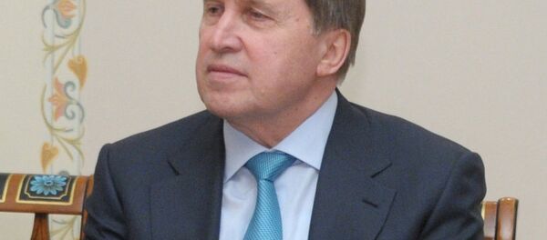 Russian presidential aide Yuri Ushakov said Russian President Vladimir Putin and his Iranian counterpart Hassan Rouhani would discuss a number of international and bilateral issues in the framework of SCO summit - Sputnik International