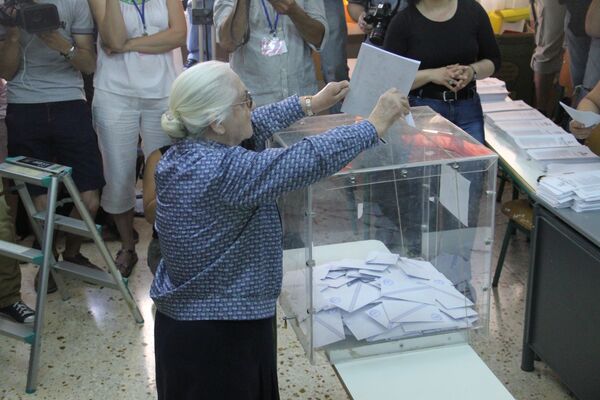 New Democracy Party Leads in Greek Polls     - Sputnik International