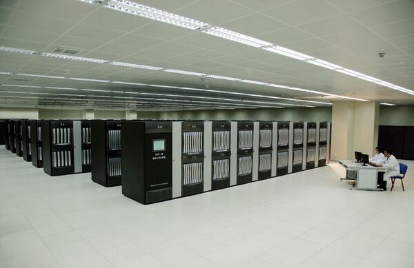 China's Tianhe-1A supercomputer - Sputnik International