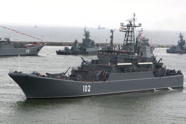 Kaliningrad, a Ropucha II Class Large Landing Ship - Sputnik International