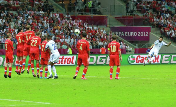 Russia - Greece game at Euro 2012 - Sputnik International