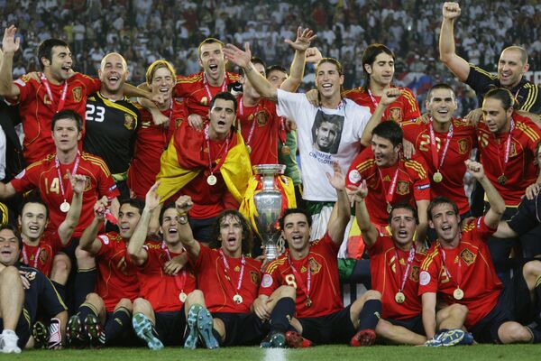 Spain are reigning Euro and World champions  - Sputnik International