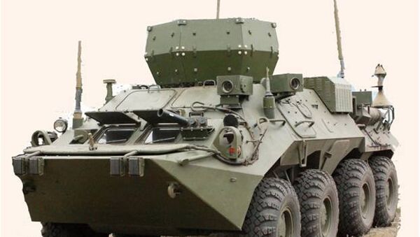 VDV have accepted into service the new Infauna electronic warfare vehicle - Sputnik International