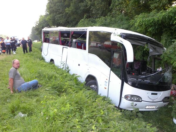 Fatal Bus Crash in Ukrain - Sputnik International